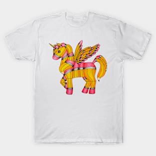 Pencil Alicorn Drawing T-Shirt